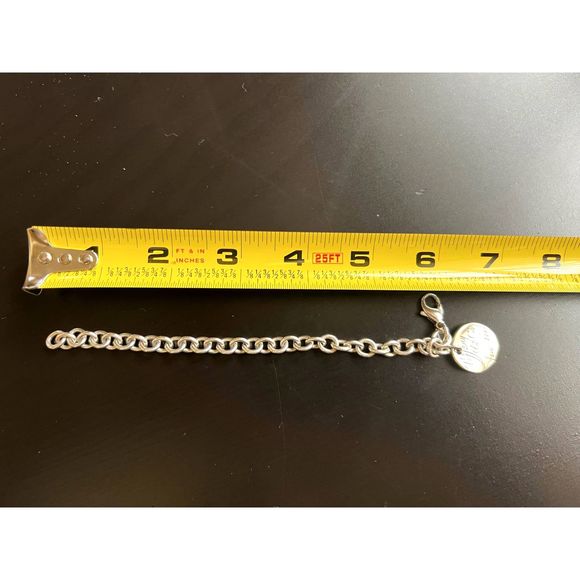 Authentic Guaranteed, Tiffany & Co. Love Notes bracelet, Sterling Silver 925 - Picture 7 of 7